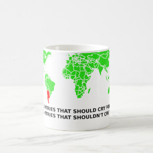 Niet voor me strijken Argentina Funny Mug Koffiemok