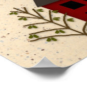 Niet voor thuisgebruik geschikt afdrukken poster (Hoek)