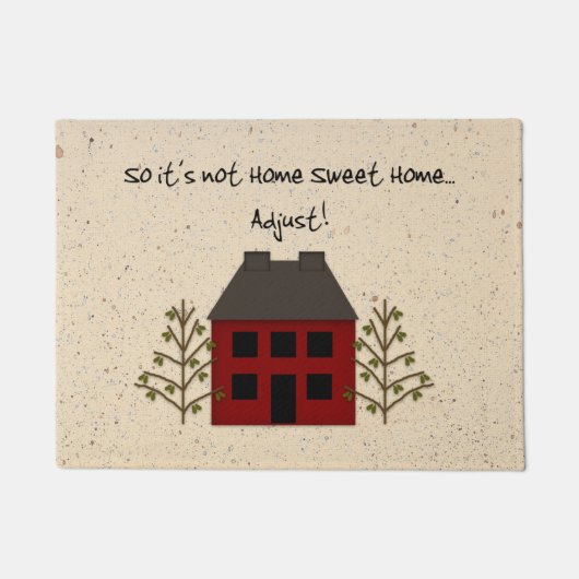 Niet voor thuisgebruik geschikte startdeur deurmat (Voorkant)