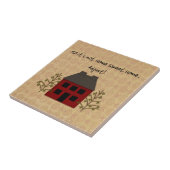 Niet voor thuisgebruik tegeltje (Zijkant)