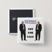 NIET VOOR VERKOOP VIERKANTE BUTTON 5,1 CM (Voorkant /achterkant)
