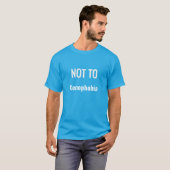 NIET VOOR xenofobie T-shirt (Voorkant volledig)