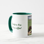 Niet voordat ik mijn koffie heb gehad. mok (Voorkant links)