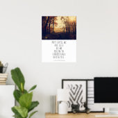 Niet voordat we Thoreau Quote kwijt zijn Poster (Thuiskantoor)