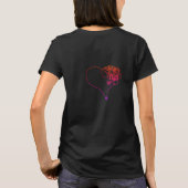 Niet vragen, gewoon liefde t-shirt (Achterkant)