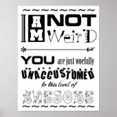 Niet vreemd Poster (Voorkant)