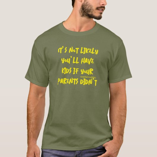 Niet Waarschijnlijk T-shirt (Voorkant)