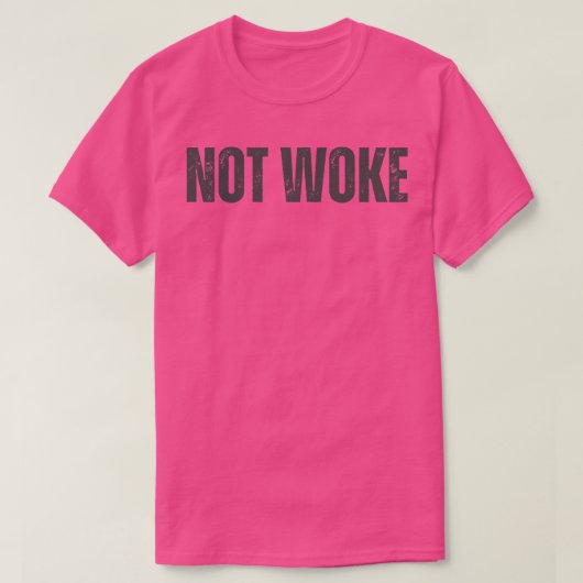 NIET WAKKER 1 T-SHIRT (Design voorkant)