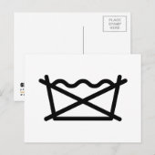 NIET WASSEN! BRIEFKAART (Voorkant / Achterkant)