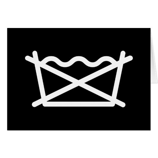 NIET WASSEN! KAART (Voorkant Horizontaal)