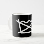 NIET WASSEN! KOFFIEMOK (Voorkant links)