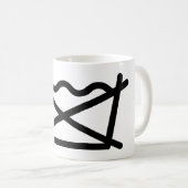 NIET WASSEN! KOFFIEMOK (Voorkant rechts)