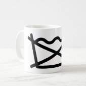 NIET WASSEN! KOFFIEMOK (Voorkant links)