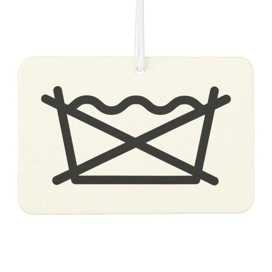 NIET WASSEN! LUCHTVERFRISSER (Voorkant)