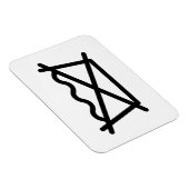 NIET WASSEN! MAGNEET (Rechterzijde)