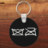 NIET WASSEN! NIET IRON! DLEUTELHANGER SLEUTELHANGER (Voorkant)