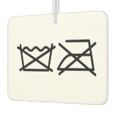 NIET WASSEN! NIET IRON! LUCHTVERFRISSER (Links)