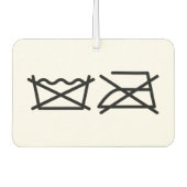 NIET WASSEN! NIET IRON! LUCHTVERFRISSER (Voorkant)