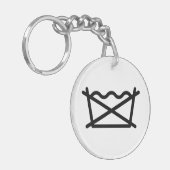 NIET WASSEN! SLEUTELHANGER (Voorkant Links)