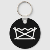 NIET WASSEN! SLEUTELHANGER (Voorkant)