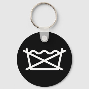 NIET WASSEN! SLEUTELHANGER