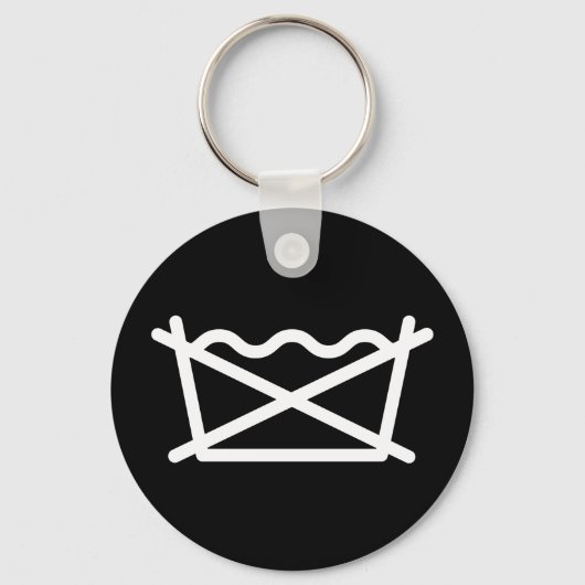 NIET WASSEN! SLEUTELHANGER (Voorkant)