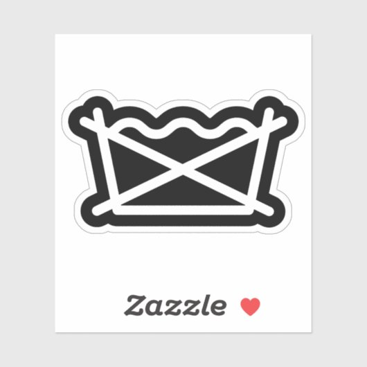 NIET WASSEN! STICKER (Vel)