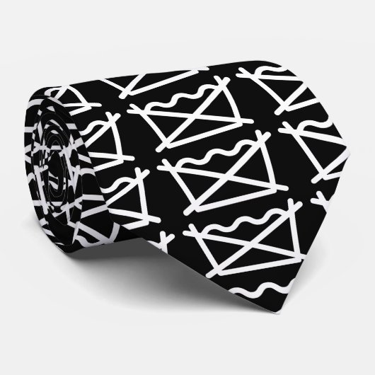 NIET WASSEN! STROPDAS (Opgerold)