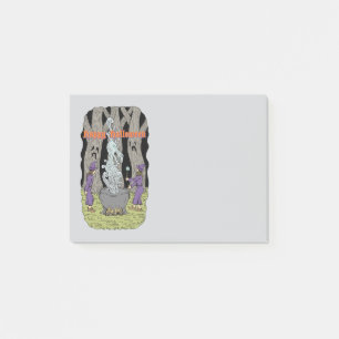Niet wat ze verwachtten Gelukkig Halloween Post-it® Notes