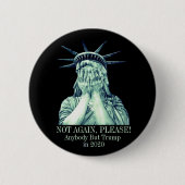 Niet weer, alsjeblieft. ronde button 5,7 cm (Voorkant)