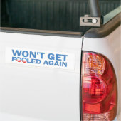 Niet weer gefascineerd bumpersticker (Op Truck)