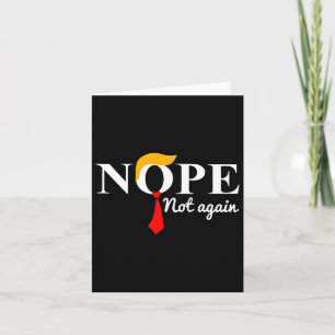 Niet weer grappig Trump 1 Kaart