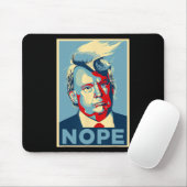Niet weer grappig Trump 2024 Muismat (Met muis)