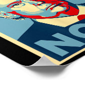 Niet weer grappig Trump 2024 Poster (Hoek)