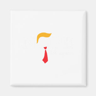 Niet weer grappig Trump Biden Democrat USA verkiez Magneet