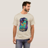 Niet weer: Kosmische Pizzarovers T-shirt (Voorkant volledig)