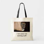 Niet wegkomen. tote bag (Voorkant)