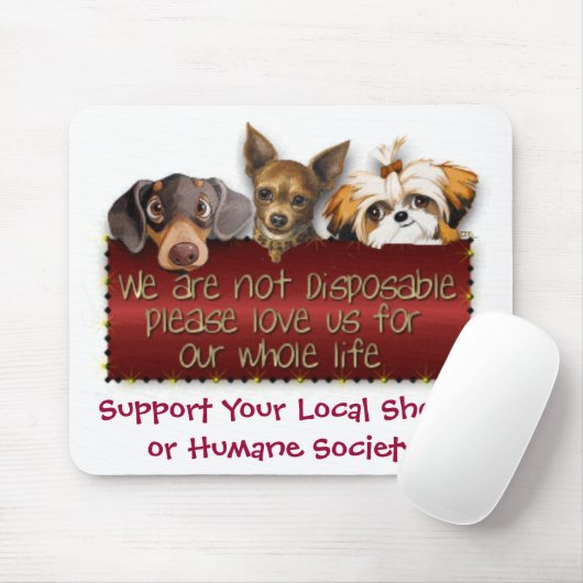 Niet wegwerpbare Muismat (Met muis)