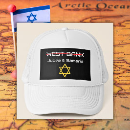 Niet Westelijke Jordoanoever, Judea Samaria Israël Trucker Pet
