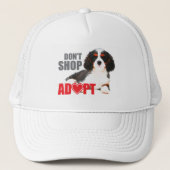 Niet winkelen - adopteren trucker pet (Voorkant)