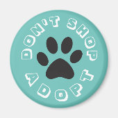 Niet winkelen... Goedkeuren! Magnet (Voorkant)