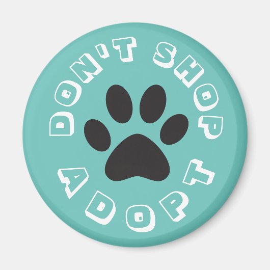 Niet winkelen... Goedkeuren! Magnet (Voorkant)