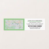 Niet winkelen, Pet Adoption Gedetailleerd Visitekaartje (Binnenkant ongevouwen)