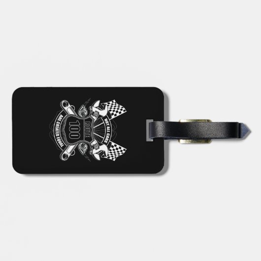 Niet worden alle auto's gelijk Creëer Bagagelabel (Achterkant horizontaal)