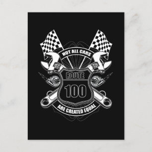 Niet worden alle auto's gelijk Creëer Briefkaart