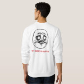 Niet zeker als Gusta - tweezijdig Sweatshirt (Achterkant volledig)