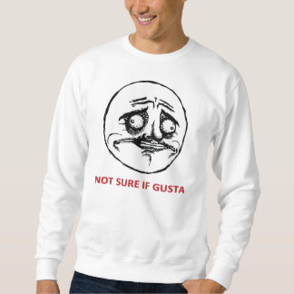 Niet zeker als Gusta - tweezijdig Sweatshirt