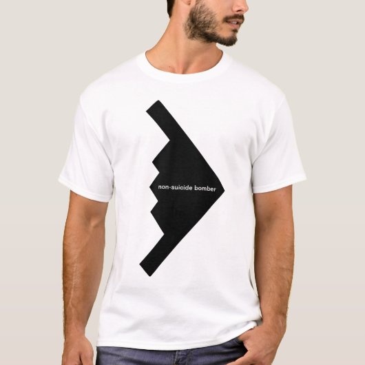 Niet-zelfmoordterrorist T-shirt (Voorkant)