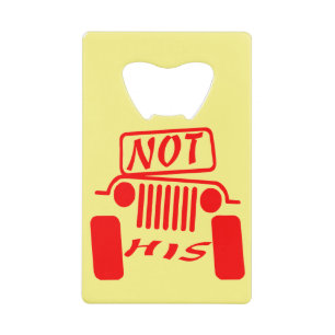 Niet zijn 4x4 #USAPatriotGraphics © Creditkaart Flessenopener