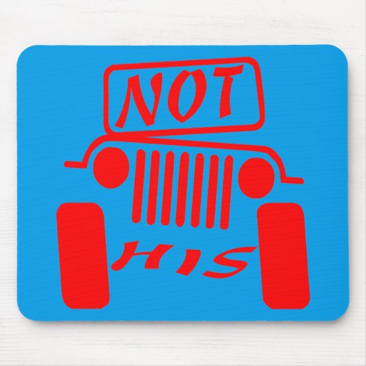 Niet zijn 4x4 #USAPatriotGraphics © Muismat (Voorkant)